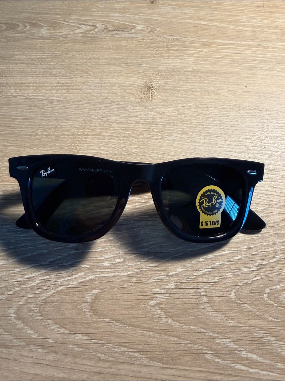 Ray-Ban Black Wayfarer-Style Sunglasses